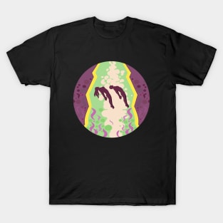 Man and Woman being abducted from planet Earth T-Shirt